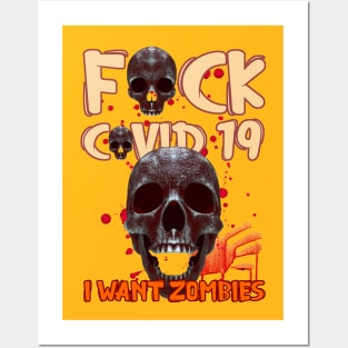 F*CK Covid Posters and Art